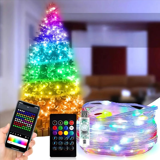 Luces smart de navidad
