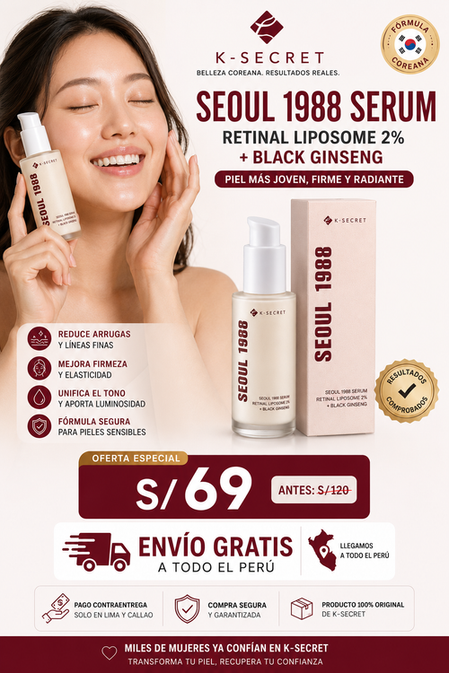 SEOUL 1988 RETINAL LIPOSOME 2% + BLACK GINSENG