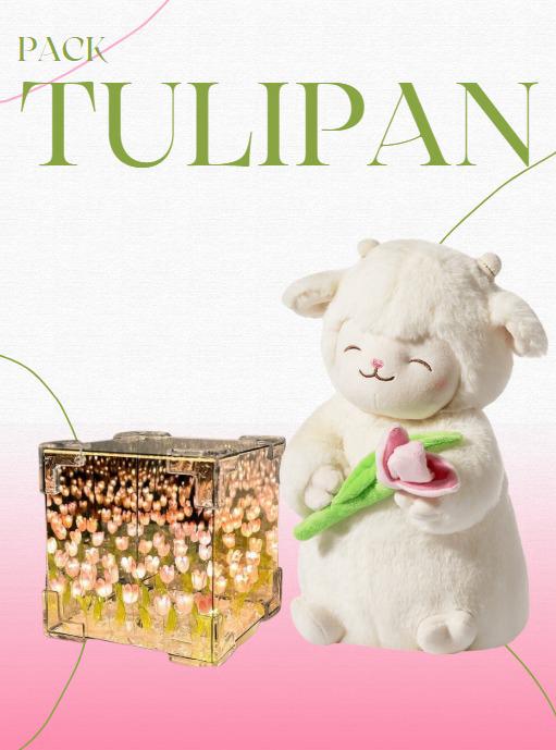 🌷 PACK TULIPÁN ENCANTADO – LUZ, TERNURA Y ESTILO 🌷