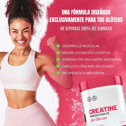 Monohidrato de Creatina para Mujeres - OLD SCHOOL