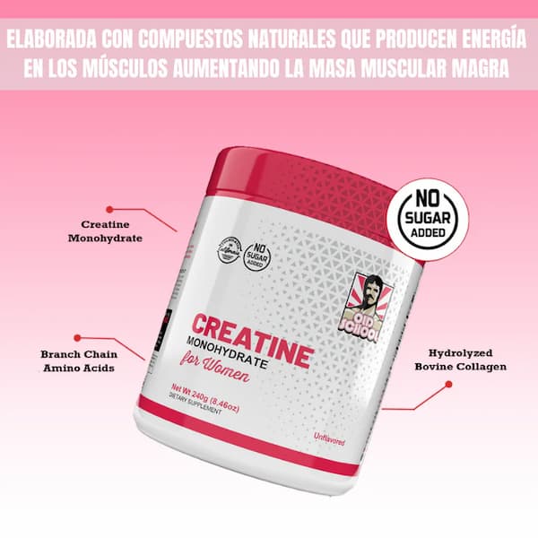 Monohidrato de Creatina para Mujeres - OLD SCHOOL