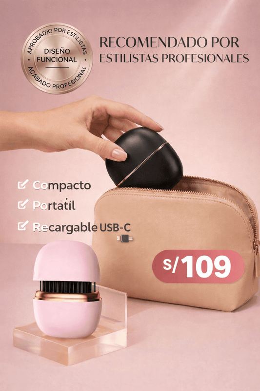 PEINE ALISADOR ELECTRICO PARA CABELLO